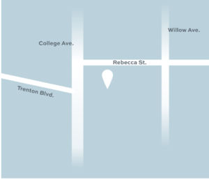 Map to Gibraltar in Fayetteville